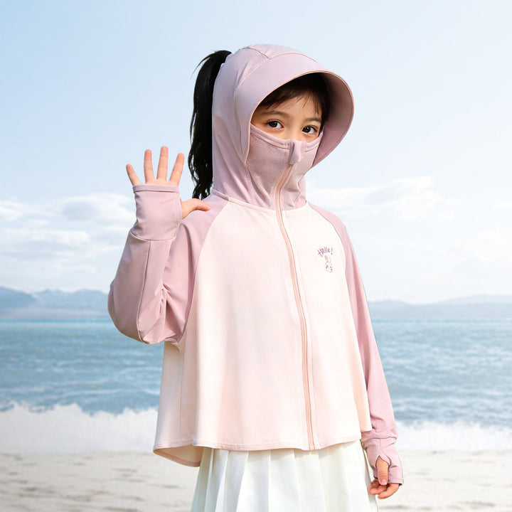 Damen UV-Schutzjacke mit Kapuze und atmungsaktivem Material Drune