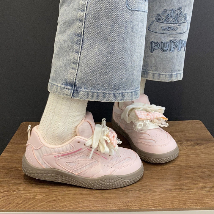Damen Sneakers mit verspieltem Schleifen-Design von Drune