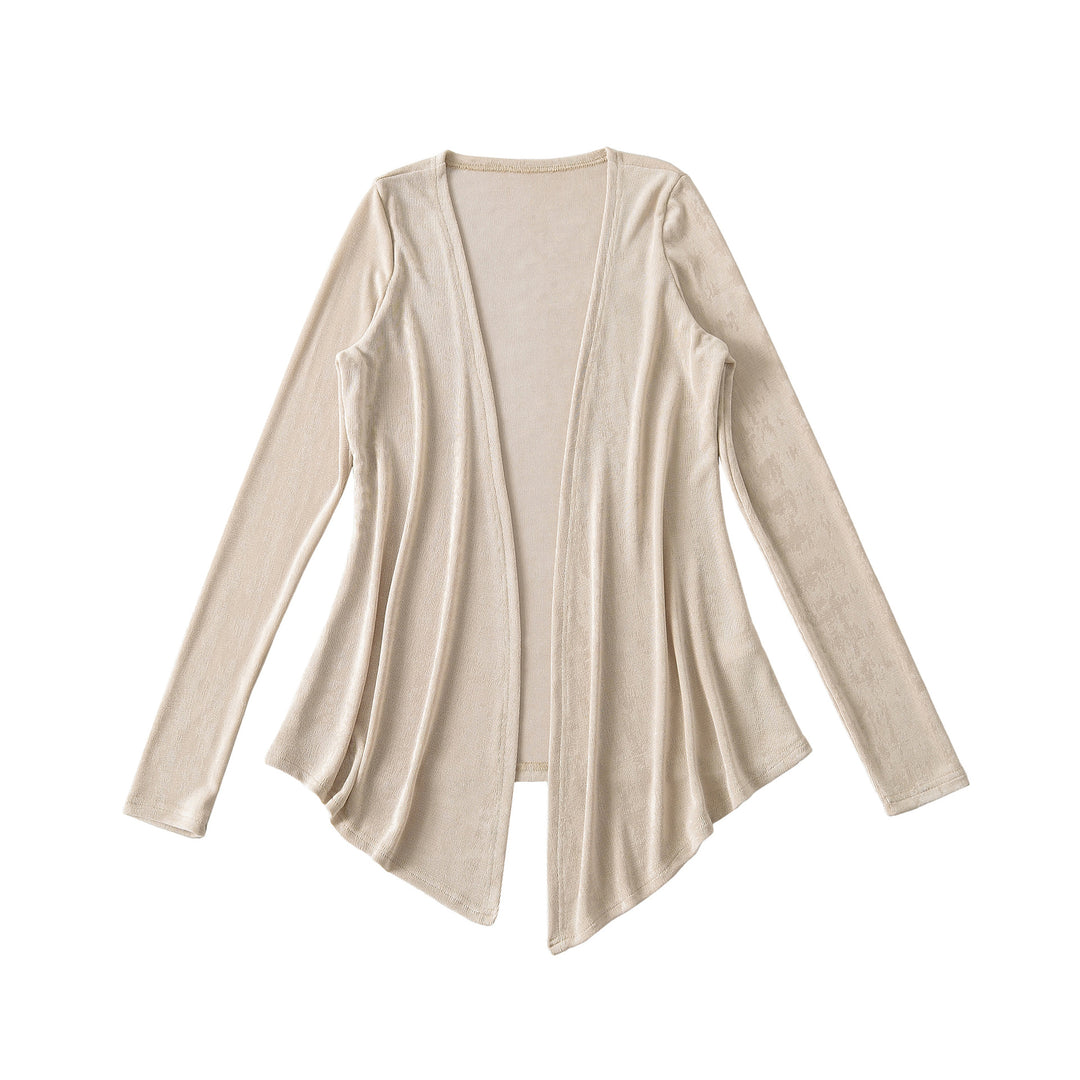 Damen eleganter, asymmetrischer Cardigan Drune