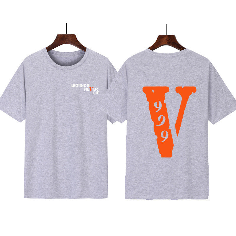 Damen Grafik T-Shirt mit originellem Schriftzug und kreativem Design Drune