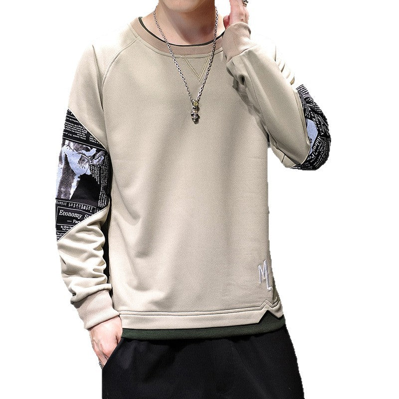 Herren modisches Sweatshirt mit einzigartigen Druckdetails Drune