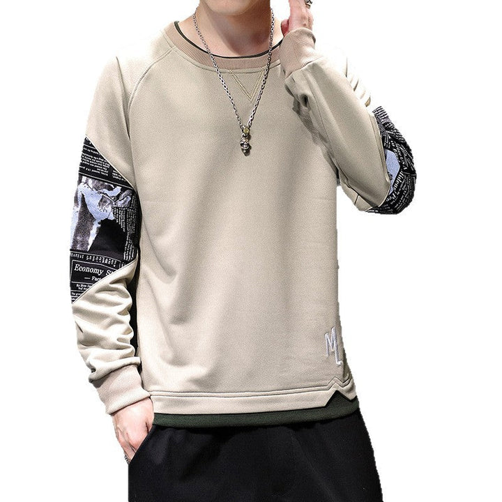 Herren modisches Sweatshirt mit einzigartigen Druckdetails Drune