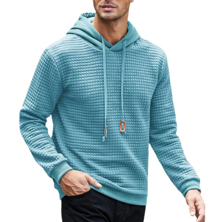 Herren Kapuzenpullover mit strukturiertem Design und komfortablem Schnitt Drune