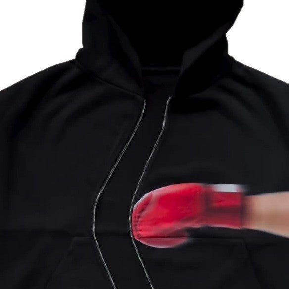 Damen Hoodie mit innovativem grafischem Design Drune