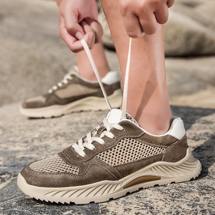Herren Atmungsaktive Sport-Sneaker mit flexibler Gummisohle und robustem Obermaterial Drune