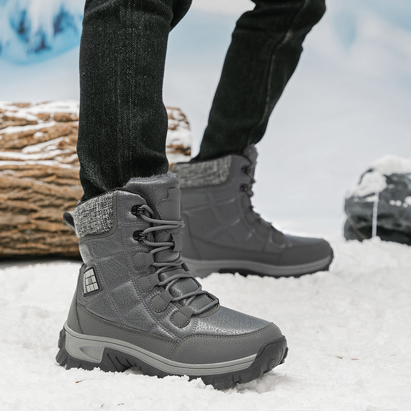 Damen Winterwanderstiefel mit isolierender Innenpolsterung und rutschfester Sohle Drune