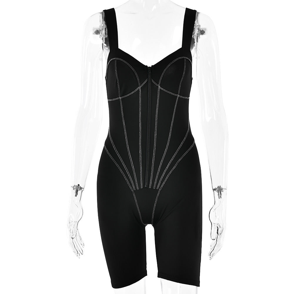 Damen figurformender Jumpsuit Drune