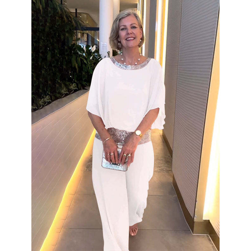 Damen Eleganter Abend-Jumpsuit Drune