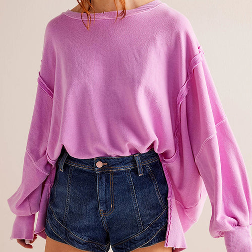 Damen oversized Sweatshirt Drune