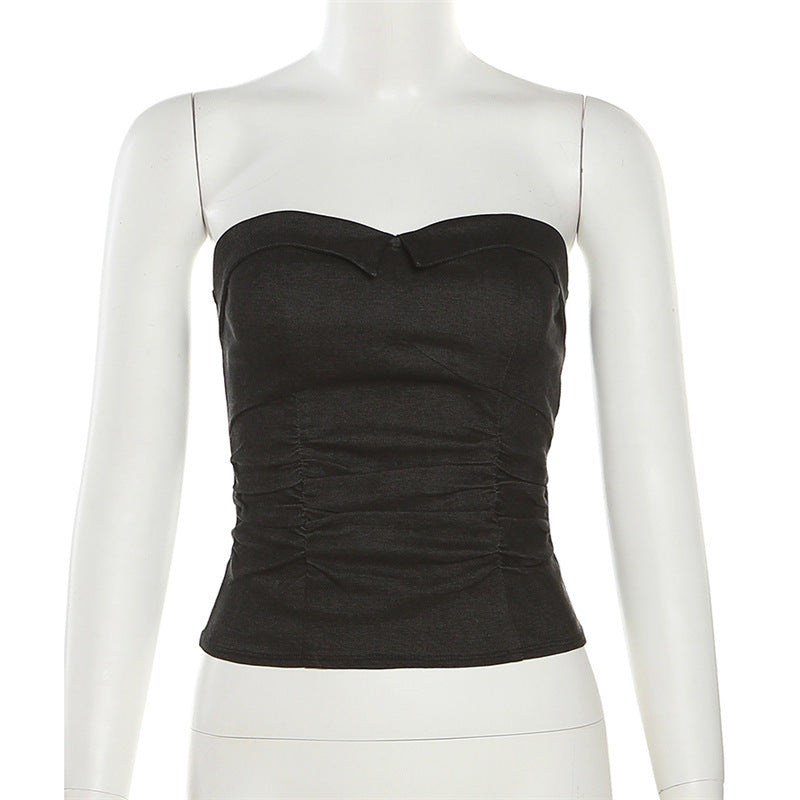 Damen Blusenoberteil Drune