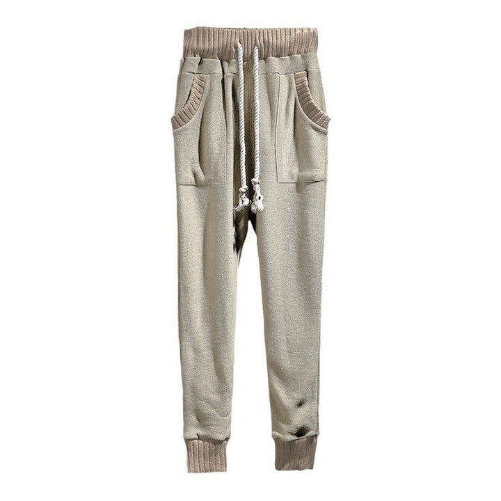 Herren Sportliche Jogginghose mit bequemen seitlichen Eingrifftaschen und elastischem Bund Drune