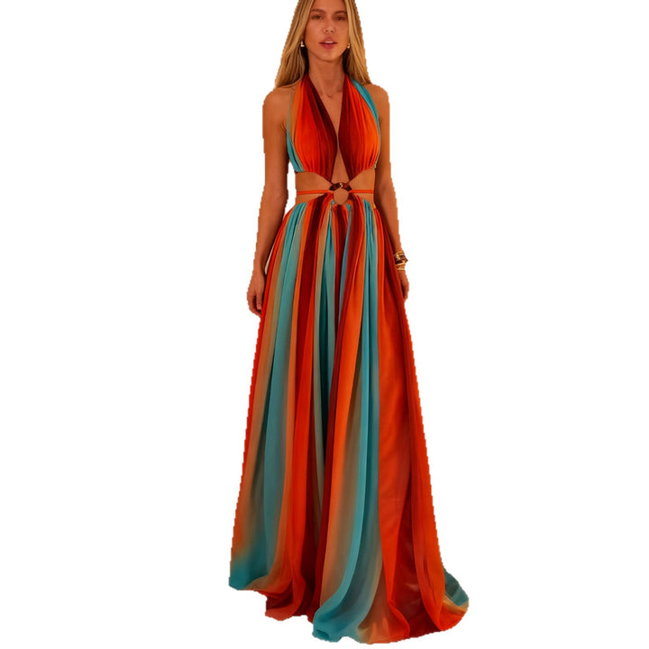 Damen Maxikleid mit raffinierter Wickel-Optik und schmeichelndem Body-Design Drune