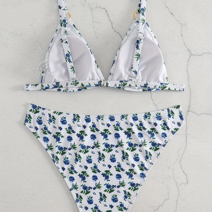 Damen Triangel-Bikini mit luxuriösen Details Drune