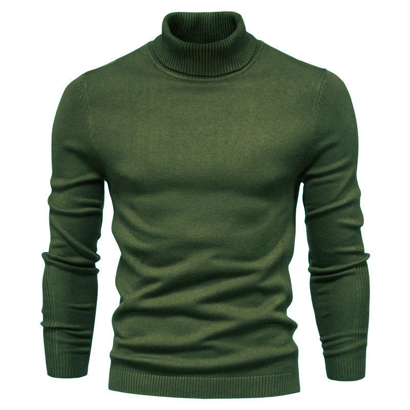 Herren Rollkragenpullover aus hochwertiger Wolle Drune