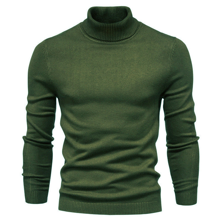 Herren Rollkragenpullover aus hochwertiger Wolle Drune
