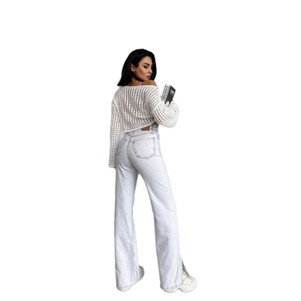 Damen High-Waist Jeans im modernen Vintage-Look Drune