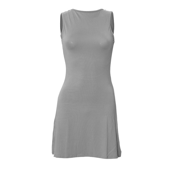 Damen Figurbetontes Kurzkleid Drune