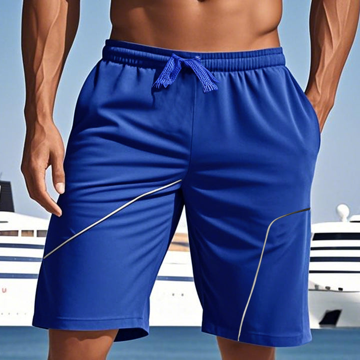 Herren Sportliche Shorts mit atmungsaktiver Gewebetechnologie und praktischen Taschen Drune