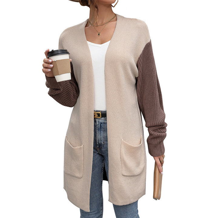 Damen Strickjacke mit lässigem Schnitt und Taschen Drune