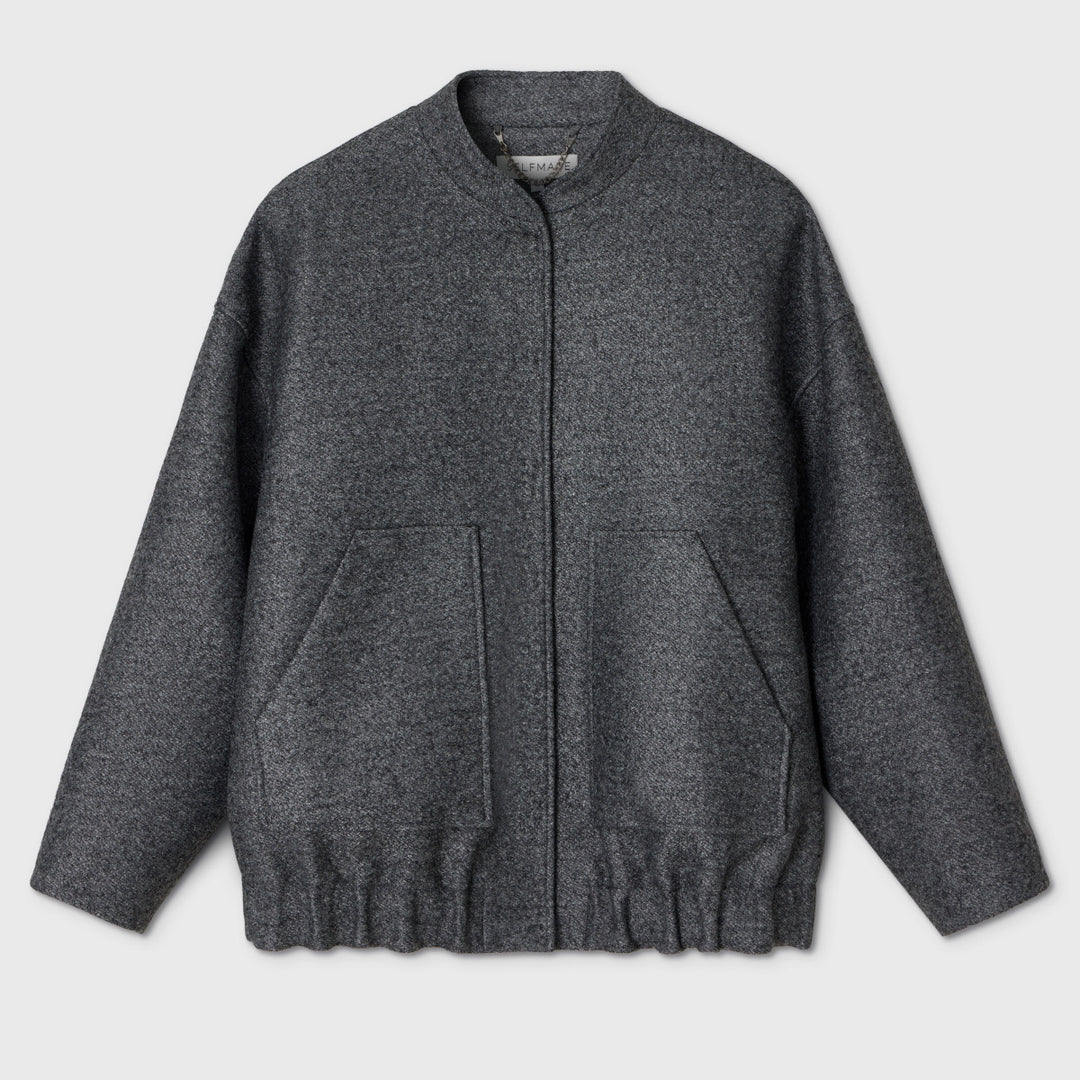 Damen sportliche Oversize-Jacke mit eleganten Knopfdetails und lässigem Schnitt Drune