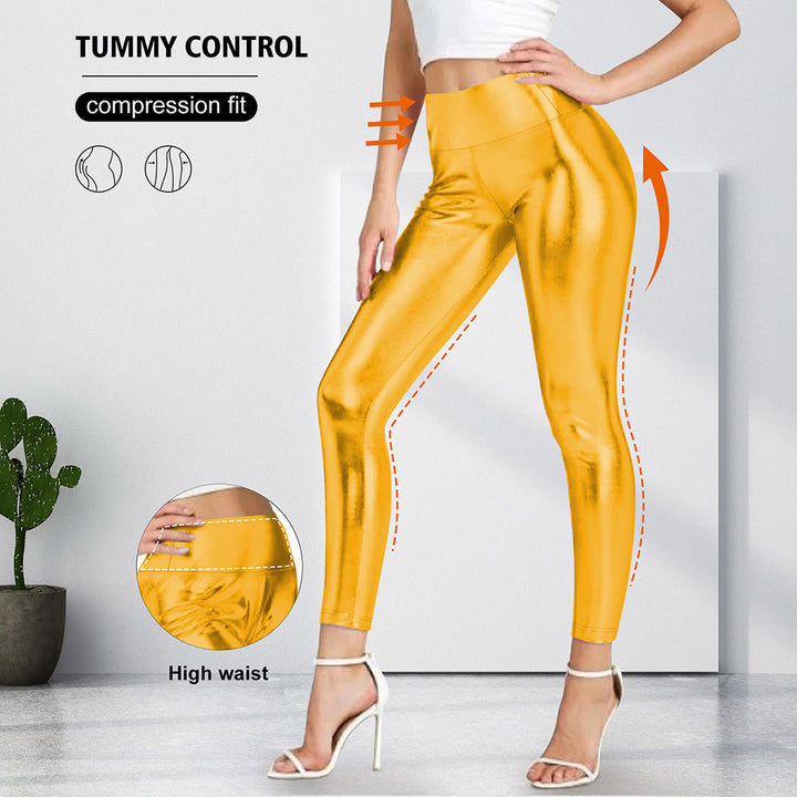 Damen High-Waist Leggings mit Bauchkontrolle Drune