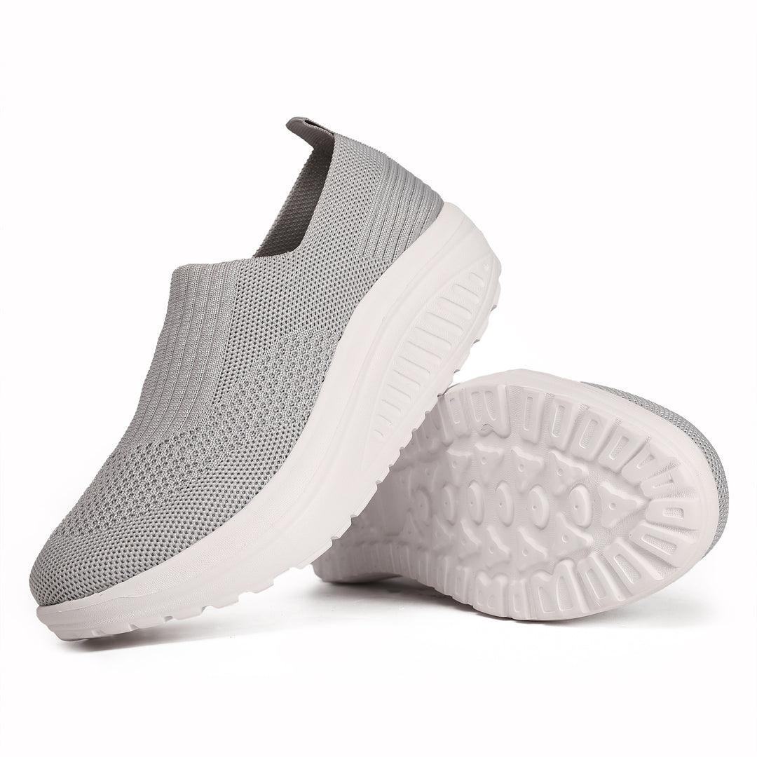 Damen nan Slip-On-Strickschuh mit elastischem Einstieg und viskoelastischer Komfortsohle Drune