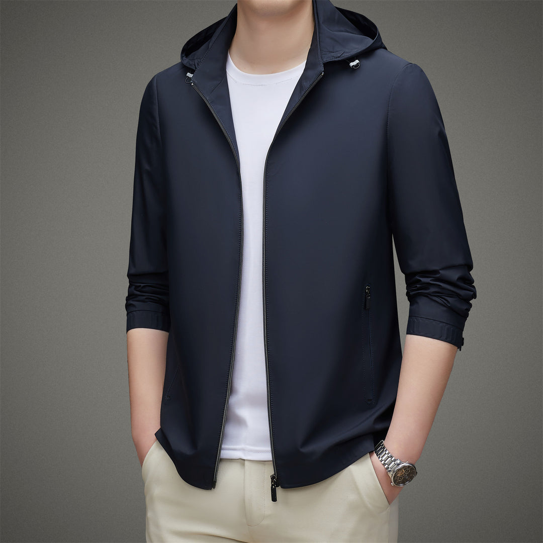 Herren leichte Sportjacke mit modernem Schnitt und praktischen Taschen Drune
