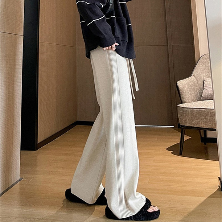Damen Bequeme weit geschnittene Hose aus hochwertigen Materialien Drune