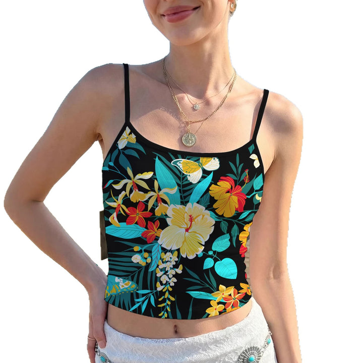 Damen Sommerliches Crop Top Drune