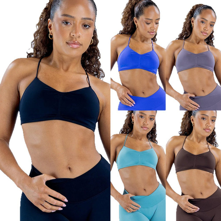 Damen Sport-Bikini-Oberteil mit verstellbaren Trägern und unterstützender Passform Drune