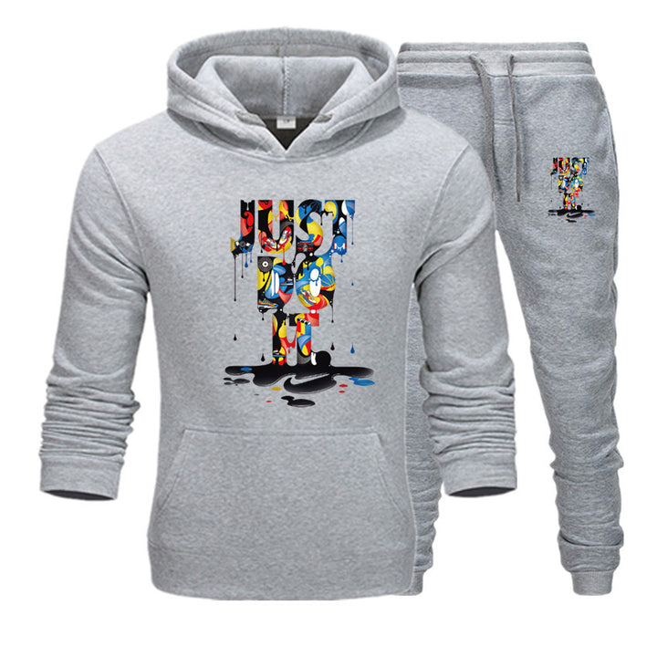 Damen Kapuzenpullover und Jogginghose Set Drune