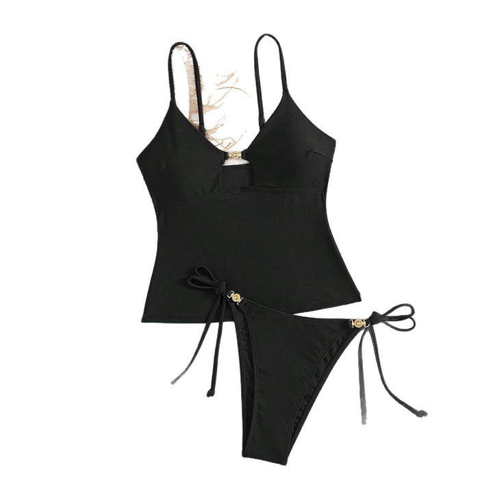Damen Glamouröser Monokini mit modischen Cut-Outs Drune