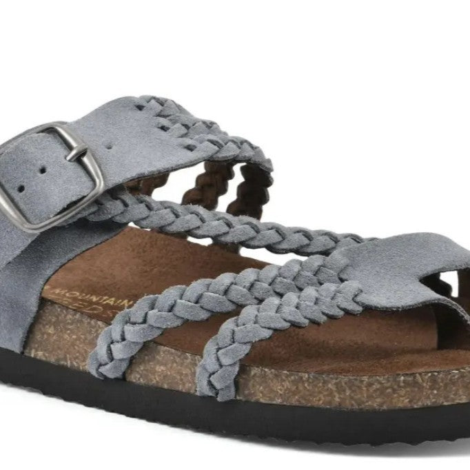 Damen Riemchen-Sandalen mit verstellbarem Schnallenverschluss und anatomischer Fußbettung Drune