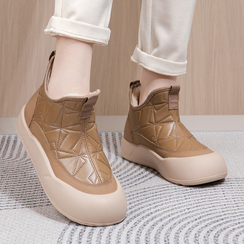 Damen Entwicklungsfreundliche Winterstiefel mit isolierendem Innenfutter Drune