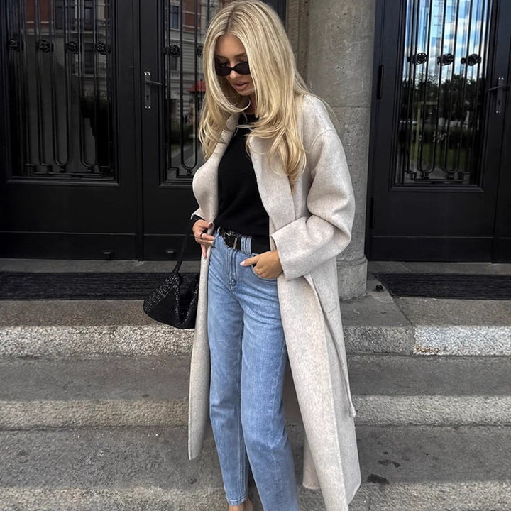 Damen Eleganter und lässiger Mantel Drune