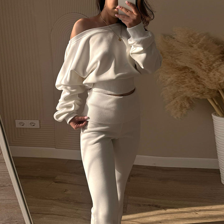 Damen lässiger oversized Lounge-Anzug Drune