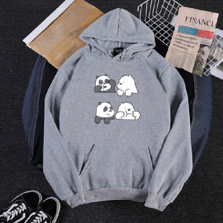 Damen Kuscheliger Kapuzenpullover Drune