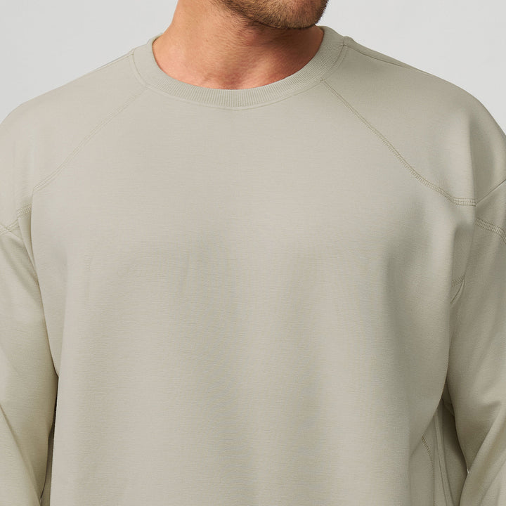 Herren lässiger Sweatshirt mit Rundhalsausschnitt und Raglanärmeln Drune