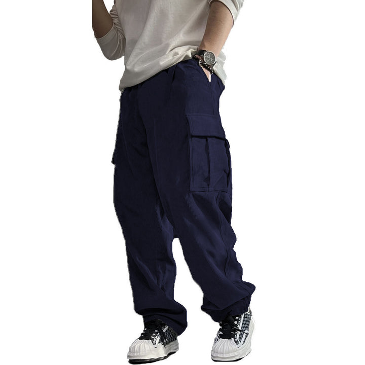 Herren Cargohose mit lockerer Passform und vielseitigen Seitentaschen Drune