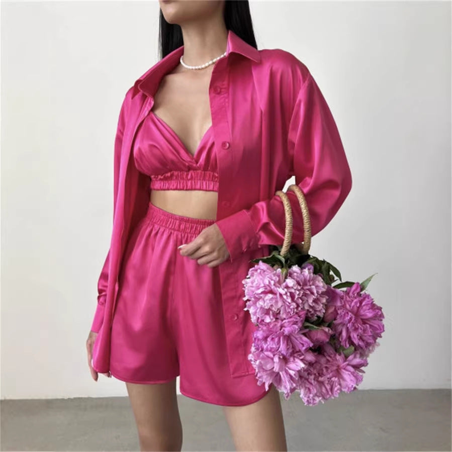 Damen elegantes und luftiges Sommer-Outfit Drune