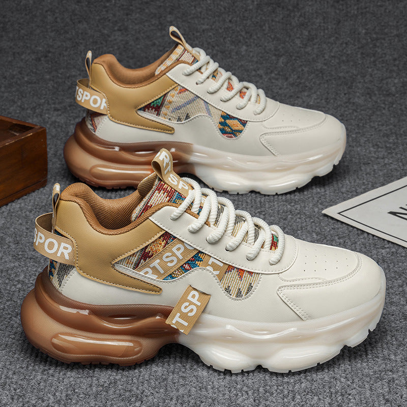 Damen Trendige Chunky Sneakers Drune