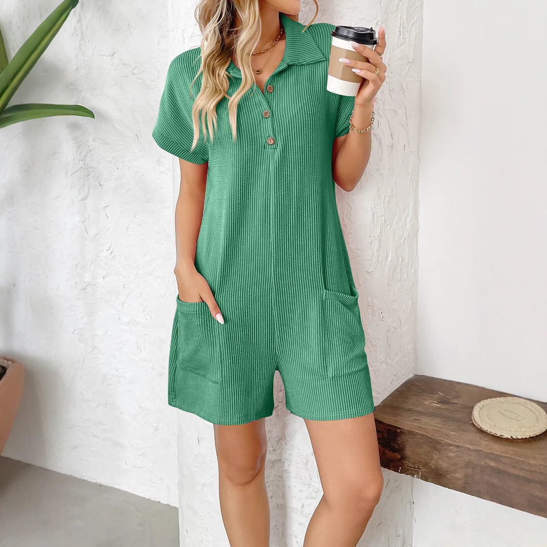 Damen Kurzoverall Drune