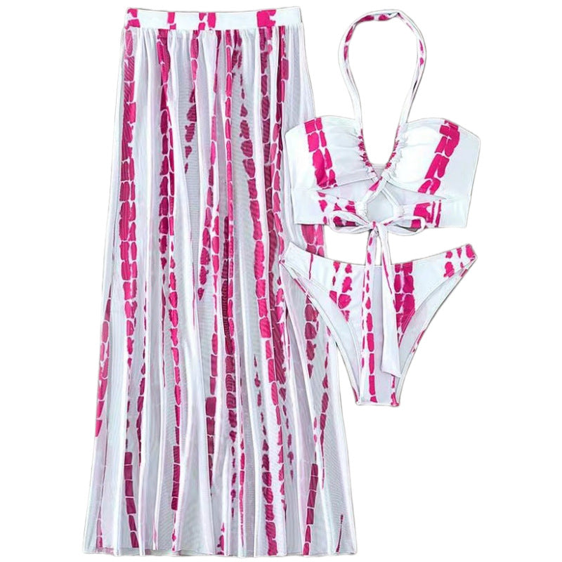 Damen Bikini und Rock Set Drune
