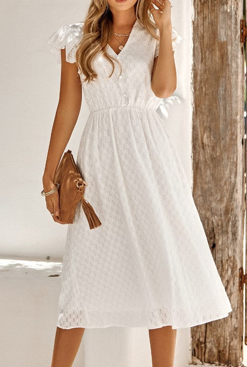 Damen Midi-Kleid Drune