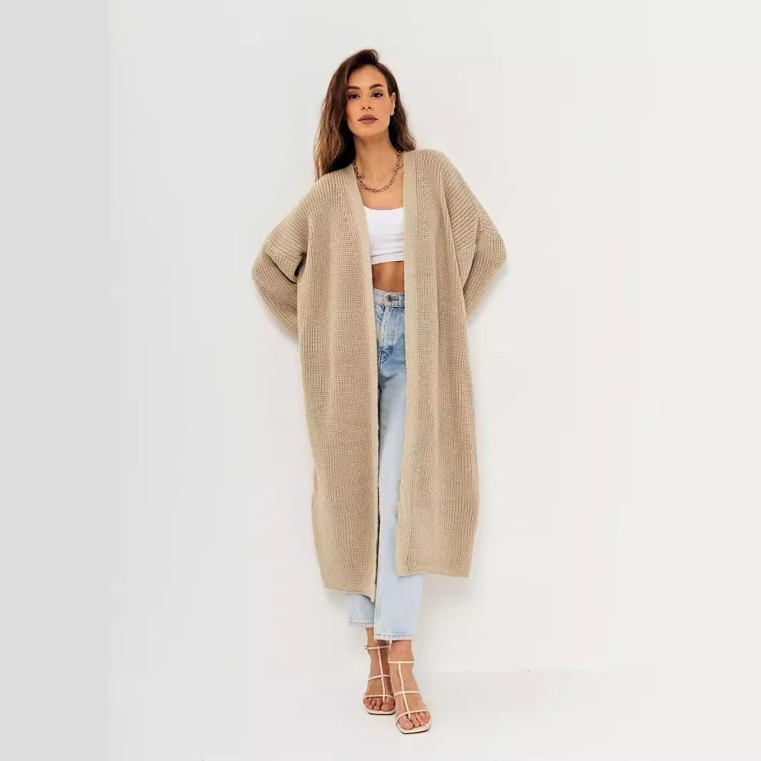 Damen lässige Strickjacke Drune