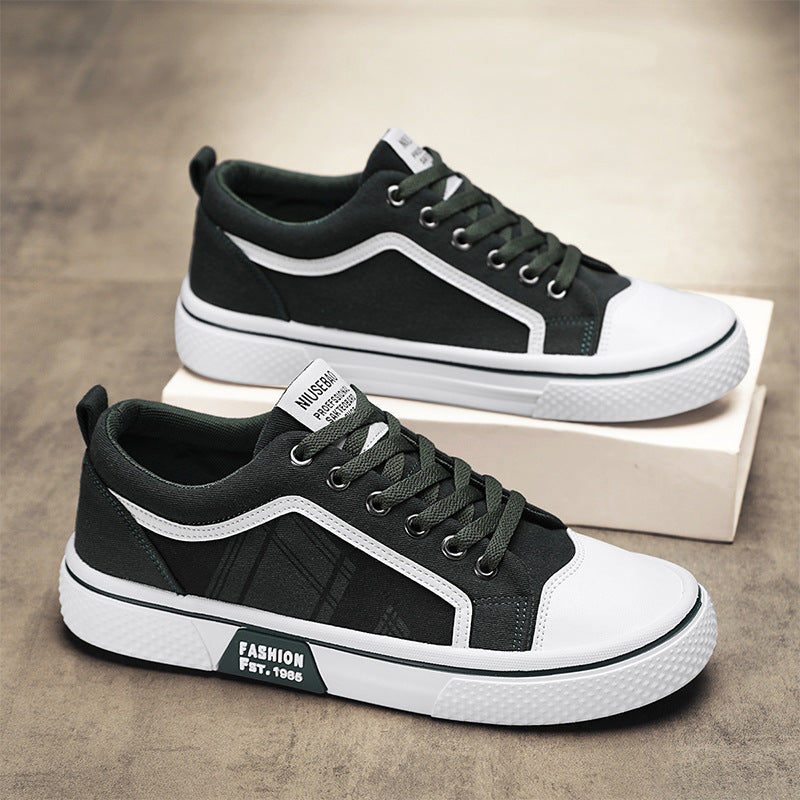Damen Modische Low-Top Sneakers mit grafischen Akzenten Drune