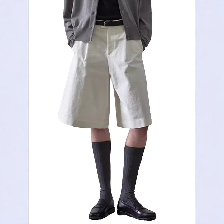 Damen Elegante und bequeme weitem Stoff-Shorts Drune