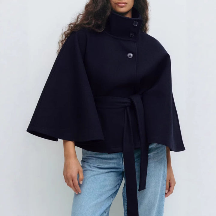 Damen Übergangsjacke mit weitem Schnitt und eleganter Taillierung Drune