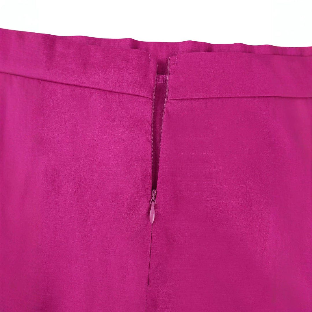 Damen eleganter Tüllrock mit voluminösen Rüschen Drune