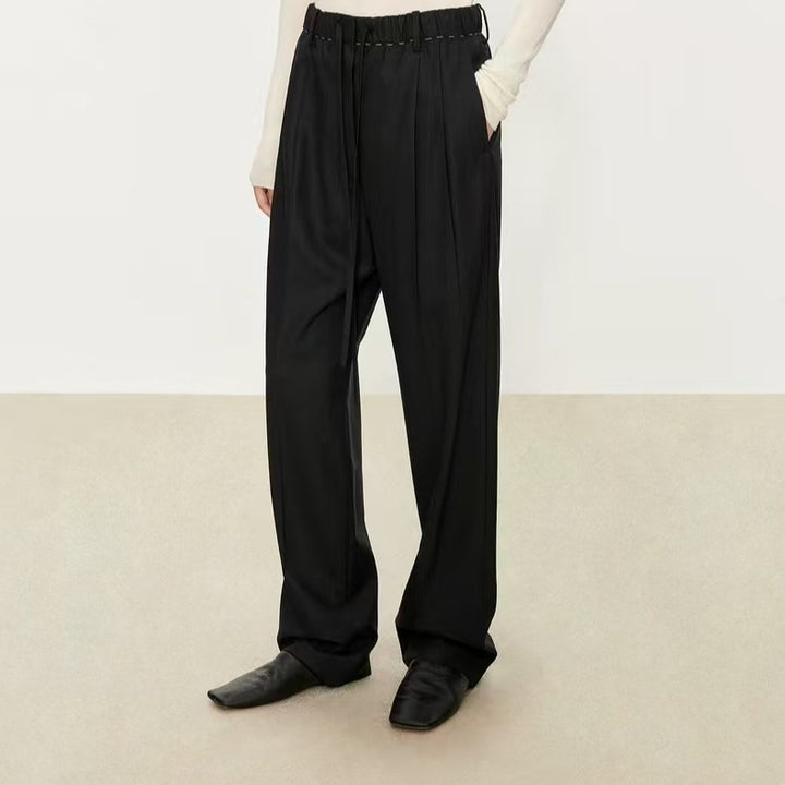 Damen elegante und bequeme High-Waist-Culotte Drune